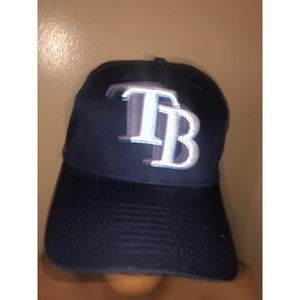 '47 Brand Tampa Bay Rays Team Franchise Fitted Blue 100% Cotton Clean Hat Cap